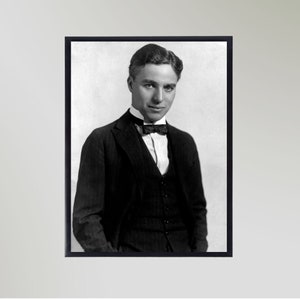Charlie Chaplin (1920) Print Poster Picture Gift In Various Sizes Unframed