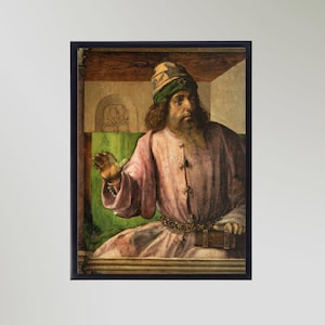 Aristotle Painting Print Poster Picture Gift In Various Sizes Unframed