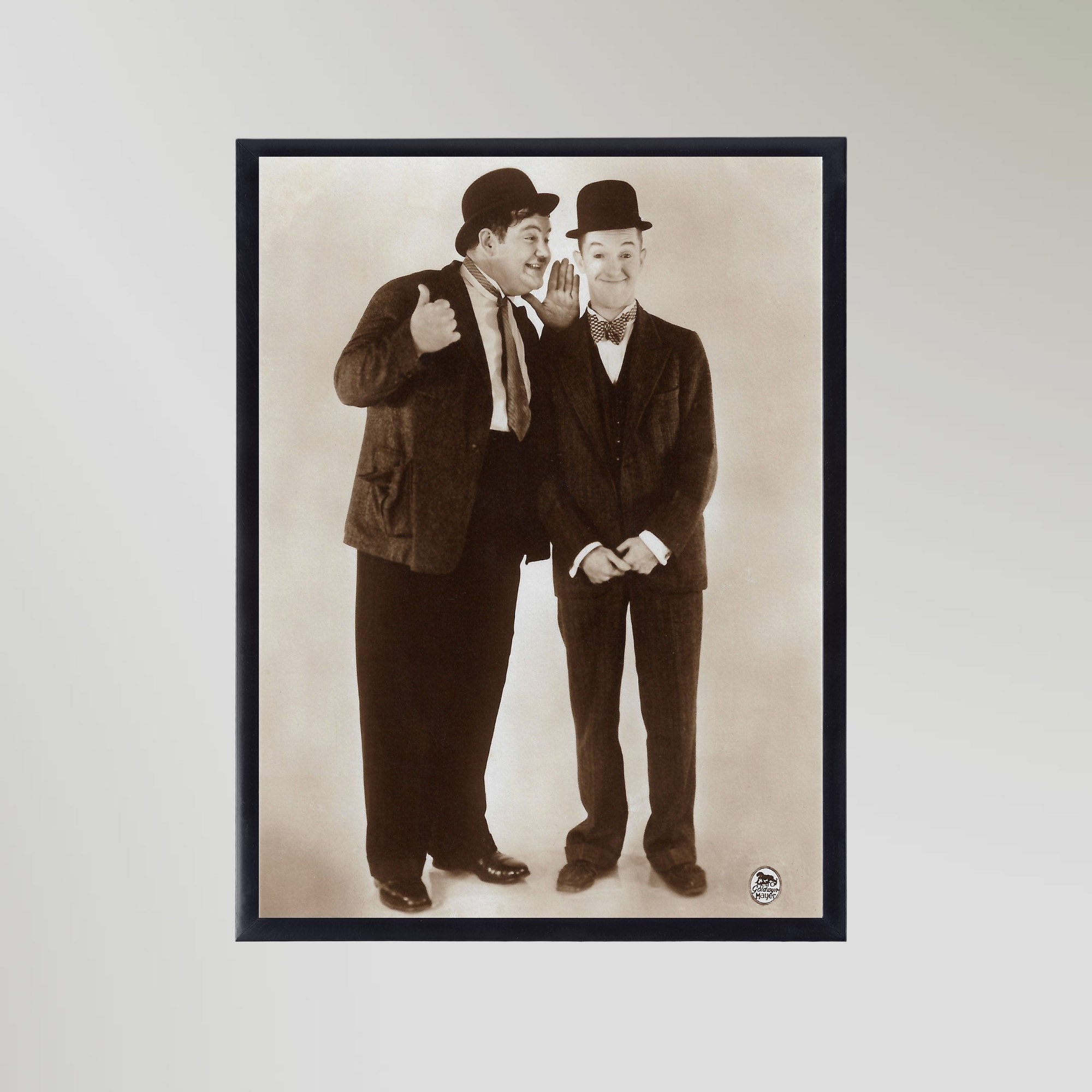 Laurel & Hardy Print Poster Picture Gift In Various Sizes Unframed
