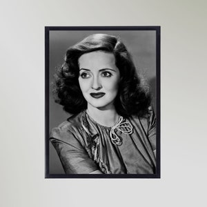Bette Davis Print Poster Picture Gift In Various Sizes Unframed