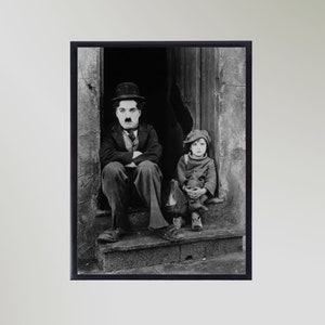 Charlie Chaplin The Kid (1921) Print Poster Picture Gift In Various Sizes Unframed