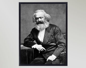 Karl Marx Print Poster Picture Gift In Various Sizes Unframed