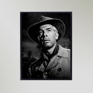 Lee Marvin (1961) Póster impreso, imagen de regalo en varios tamaños sin marco