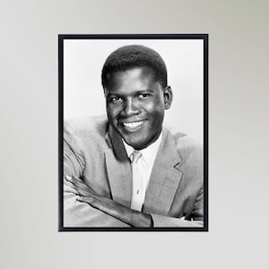 Sidney Poitier Print Poster Picture Gift In Various Sizes Unframed