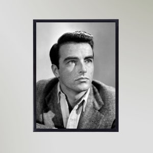 Montgomery CLift (1948) Druck Poster Bild Geschenk in verschiedenen Größen ungerahmt