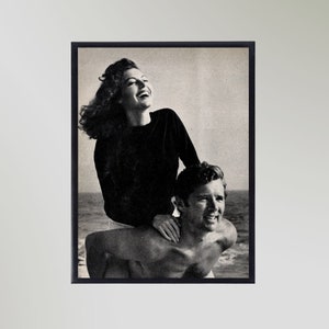 Ava Gardner & Howard Duff Print Poster Picture Gift Wall Art In Various Sizes Unframed