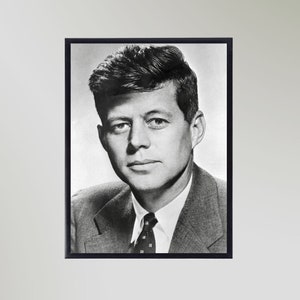 John F. Kennedy JFK (1952) Print Poster Picture Gift In Various Sizes Unframed
