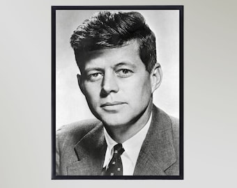 John F. Kennedy JFK (1952) Impresión de póster Imagen Regalo en varios tamaños Sin marco