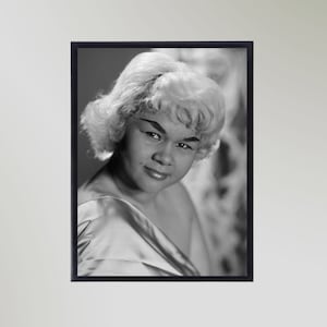 Etta James Print Poster Vintage Picture Gift In Various Sizes Unframed