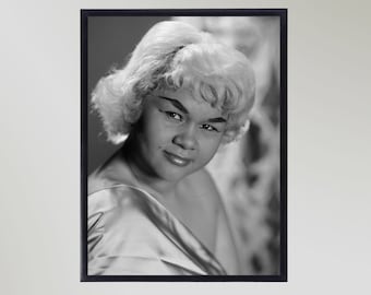 Etta James Print Poster Vintage Picture Gift In Various Sizes Unframed