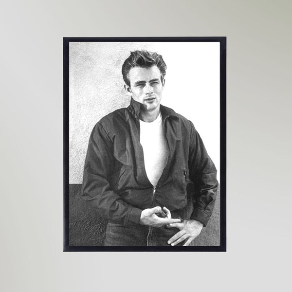 James Dean Print Poster Picture Gift In Various Sizes Unframed