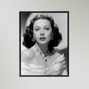 Hedy Lamarr Print Poster Picture Gift In Various Sizes Unframed