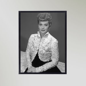 Lucille Ball (1955) Print Poster Picture Gift Wall Art In Various Sizes Unframed