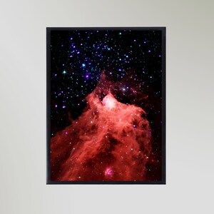 Composite Image Of A Trigger-Happy Cloud, Original From NASA Poster Wall Print Gift In Various Sizes Unframed