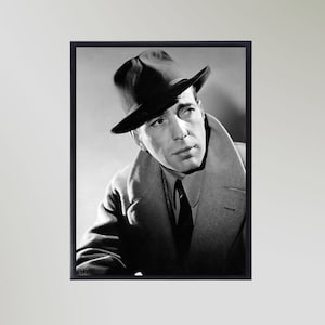 Humphrey Bogart Print Poster Picture Gift In Various Sizes Unframed