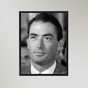 Gregory Peck (1953) Print Poster Picture Gift In Various Sizes Unframed