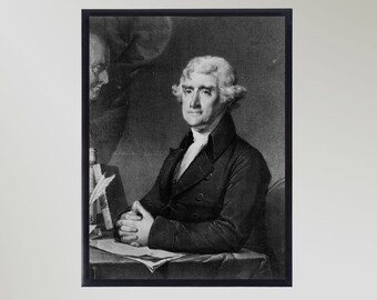 Thomas Jefferson Print Poster Picture Gift In Various Sizes Unframed