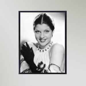 Rita Hayworth (1935) Print Poster Vintage Picture Gift In Various Sizes Unframed