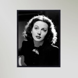 Hedy Lamarr Print Poster Picture Gift In Various Sizes Unframed