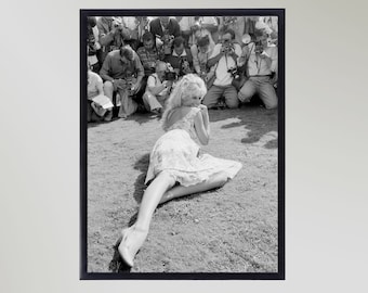 Brigitte Bardot (1958) Print Poster Picture Gift In Various Sizes Unframed
