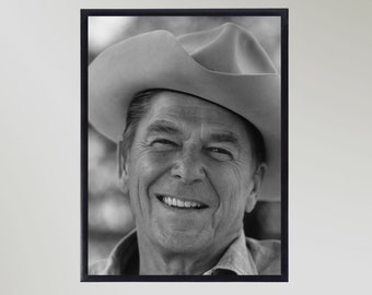 Ronald Reagan (1976) Impresión de póster Imagen de regalo en varios tamaños Sin marco