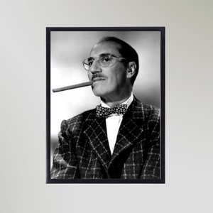 Groucho Marx Print Poster Vintage Picture Gift In Various Sizes Unframed