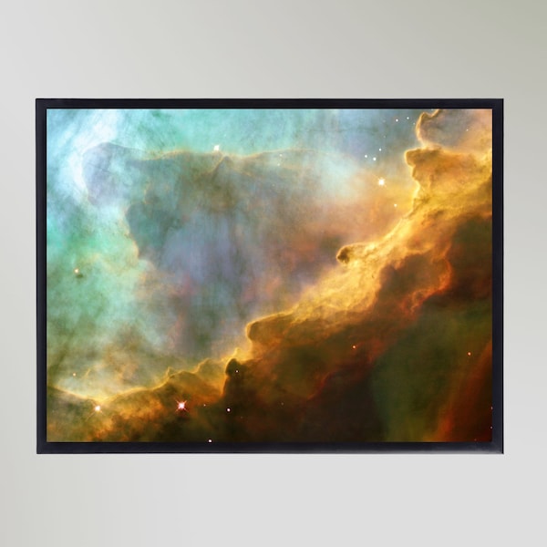 Omega Nebula Print Poster Space Astronomy Wall Art Gift In Various Sizes Unframed