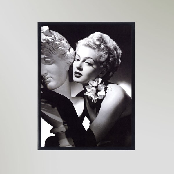 Lana Turner (1942) Print Poster Vintage Picture Gift In Various Sizes Unframed