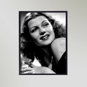 Rita Hayworth (1940) Print Poster Vintage Picture Gift In Various Sizes Unframed