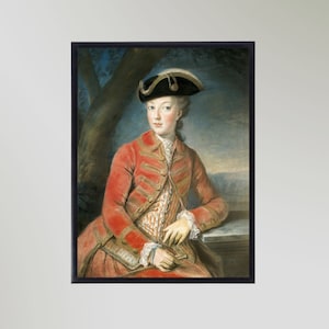 Marie Antoinette Painting (1772) Print Poster Picture Gift In Various Sizes Unframed