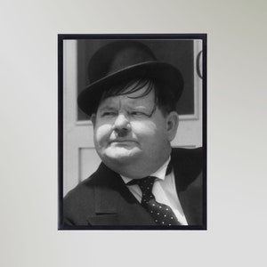 Oliver Hardy (Laurel & Hardy) Print Poster Picture Gift In Various Sizes Unframed