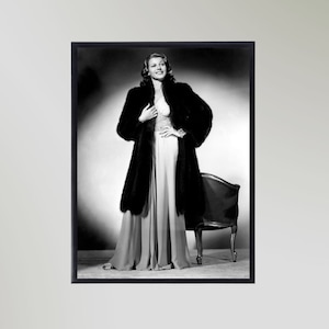 Rita Hayworth (1940) Print Poster Vintage Picture Gift In Various Sizes Unframed