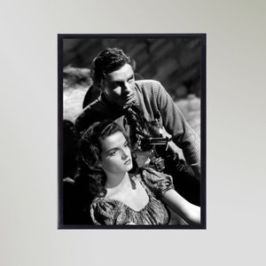 Jack Buetel & Jane Russell (1941) Poster photo cadeau imprimé en différentes tailles, sans cadre
