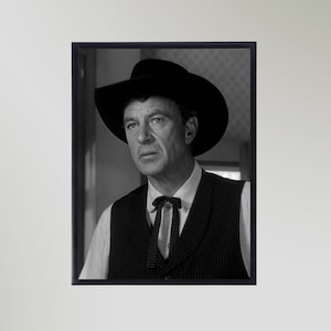 Gary Cooper (1952) Print Poster Picture Gift In Various Sizes Unframed