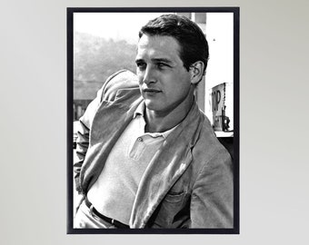 Paul Newman (1954) Print Poster Vintage Picture Gift In Various Sizes Unframed