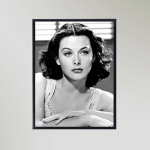 Hedy Lamarr Print Poster Picture Gift In Various Sizes Unframed