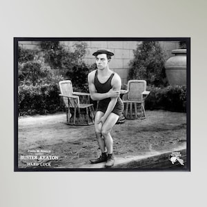 Buster Keaton Print Poster Picture Gift In Various Sizes Unframed