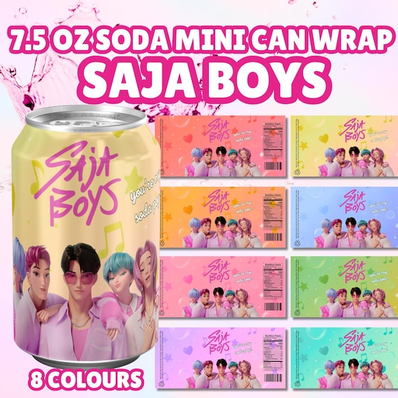 PRINCE DEMOS 1980-1994 CDセット缶ケース入り Editable Kpop Demon Hunters Soda Pop Label 7.5 Oz | Kpop Saja Boys