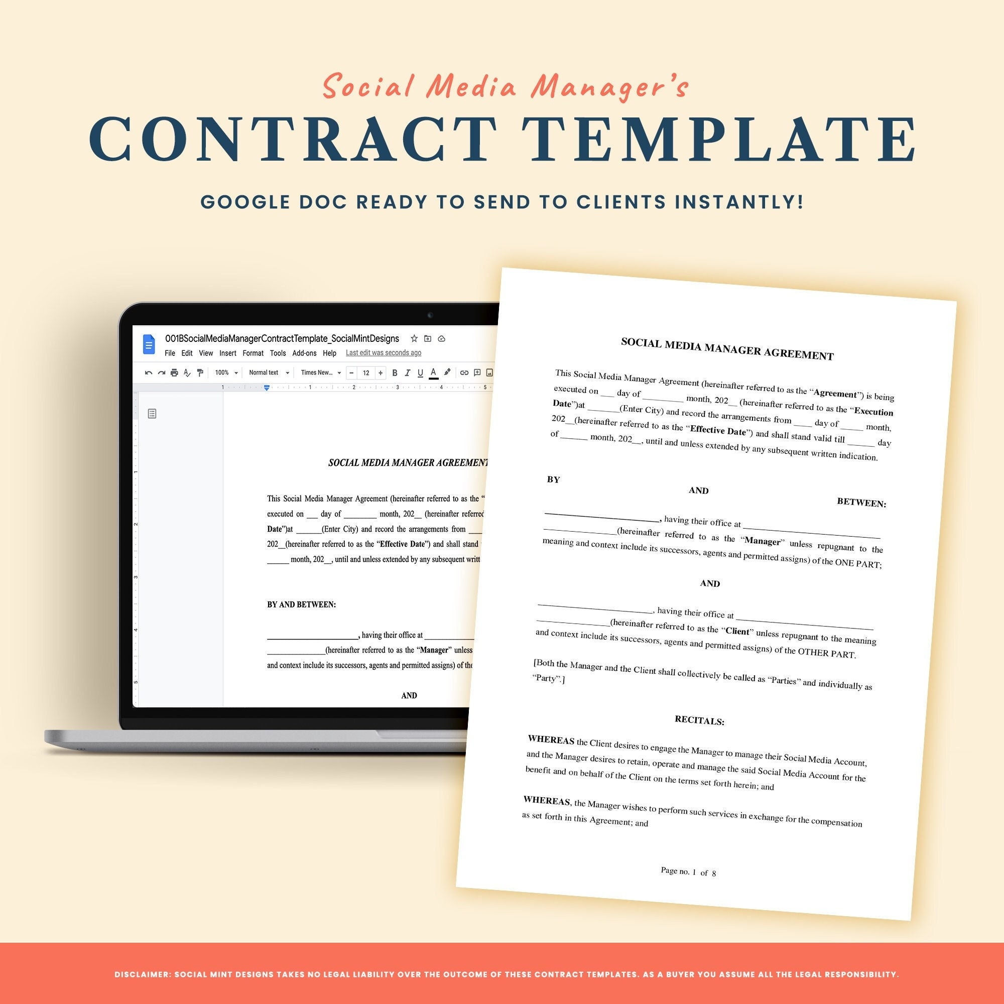 new client contract template new client contract template
