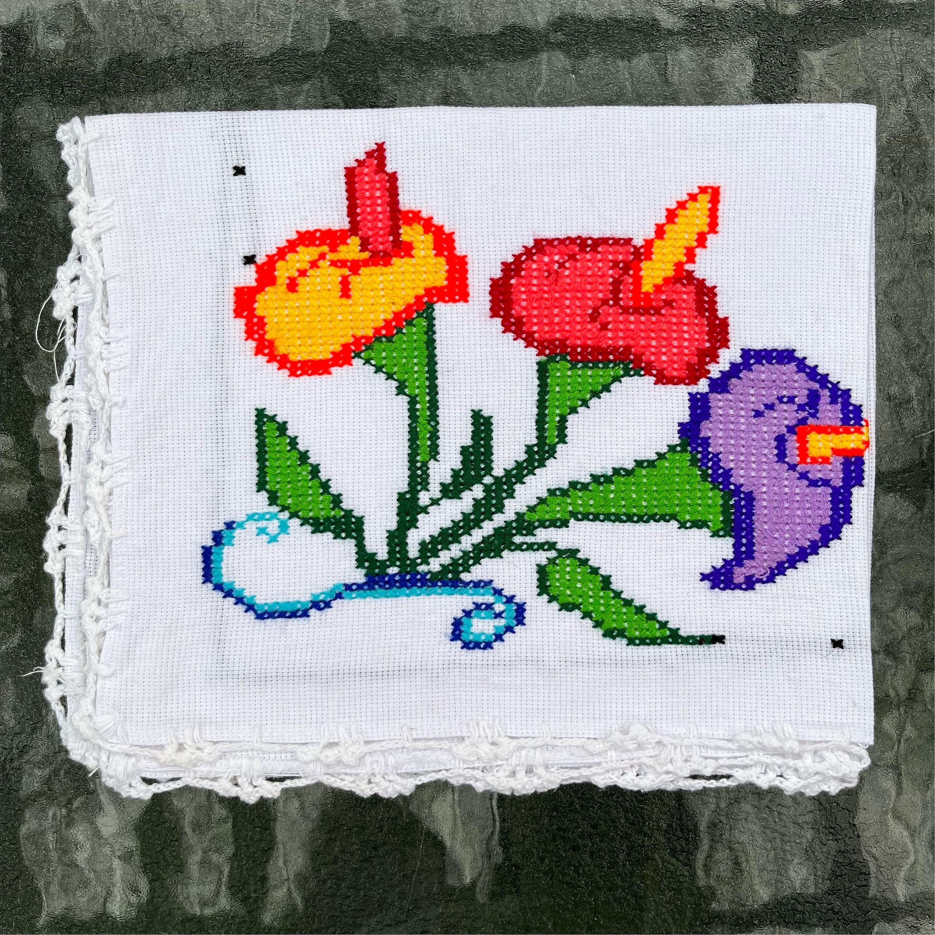 Cross Stitch Huipil Yucateco Punto De Cruz Punto De Cruz Mexicana