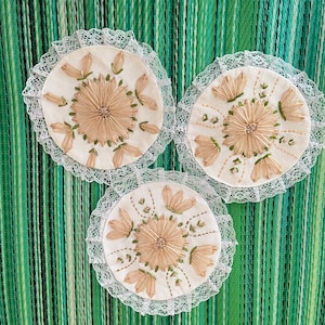 Light Brown Round Tortilla Warmers | Tortilleros | Servilletas Mexicanas Cafe