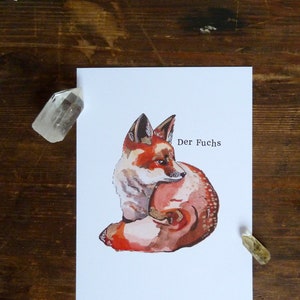 Der Fuchs Kunstdruck Bild 2
