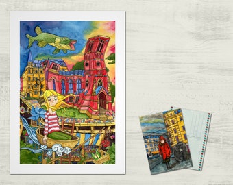 Thomas Schreiter "Theaterruine St. Pauli" art print