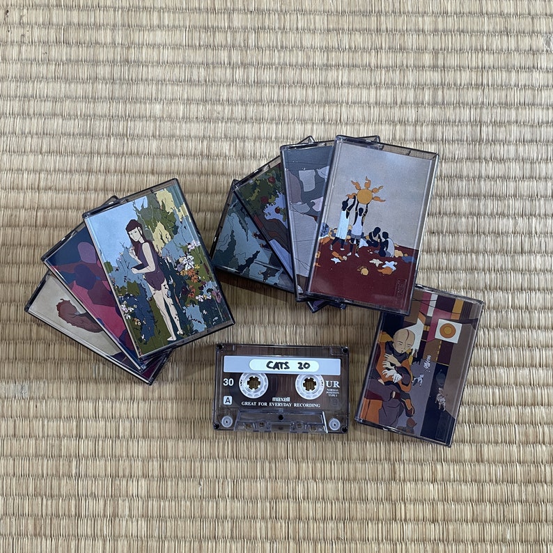 Cassette Tape Kassette – »Cat And The Sun« - Jan Kosyk & The Beppu Punk Cats