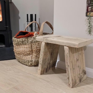 Wooden Milking Stool