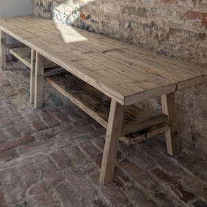 Large Wooden Bench