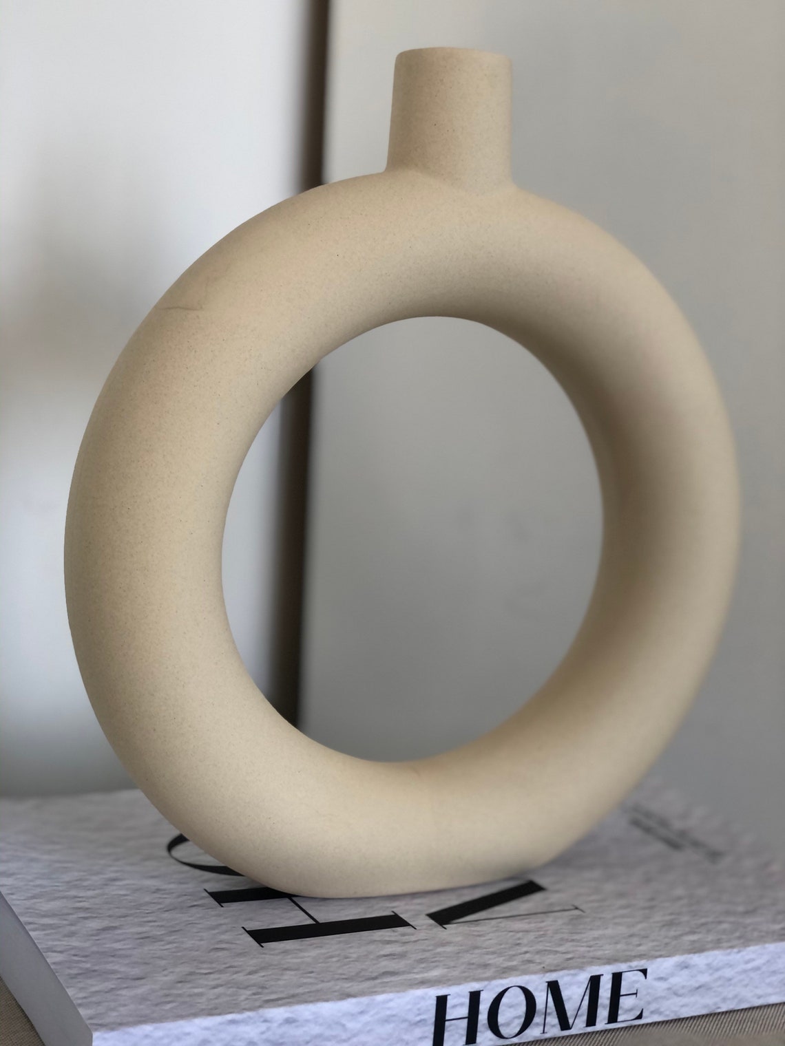 Large doughnut vase Etsy