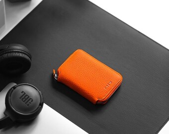 orange wallets