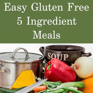 Easy Gluten-Free 5 Ingredient Meals, Digital, E-Cookbook