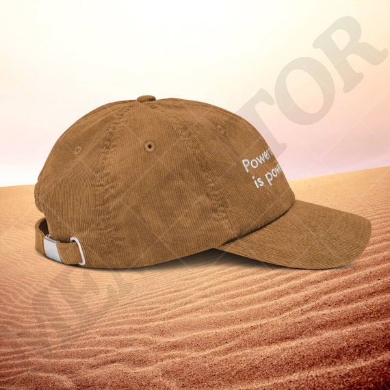 Dune Power Over Spice is Power Over All | Hat Corduroy Handmade